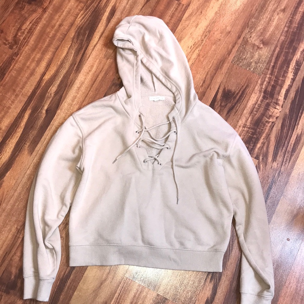 Tan sweatshirt